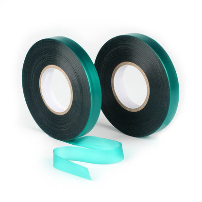 KINGLAKE GARDEN Stretch Tie Tape Roll 4 Rolls Total 600 Feet 1/2" Green