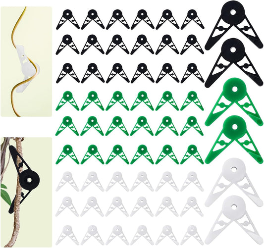 360° Adjustable Plant Training Clips, LST Plant Clips for Low Stress Training Garden Stem Support Trainer Clip for Stem Bending Gardening Accessories