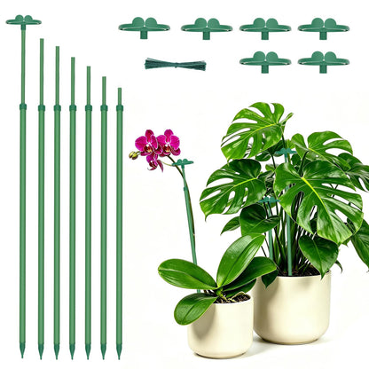 Extendable Plant Stakes,Length Scalable From17.9to42.3IN Plant SupportStake