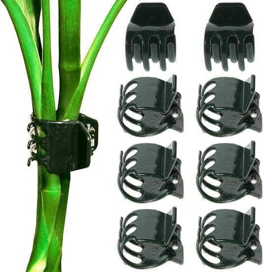 BEADNOVA 100Pcs Orchid Clips Large Orchid Support Clips for Flower Plant Vine (2cm, 100PCS)
