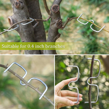 MorningRo 50 Pcs Fruit Tree Limb Spreaders Branch Bender, M-5.12(inch)