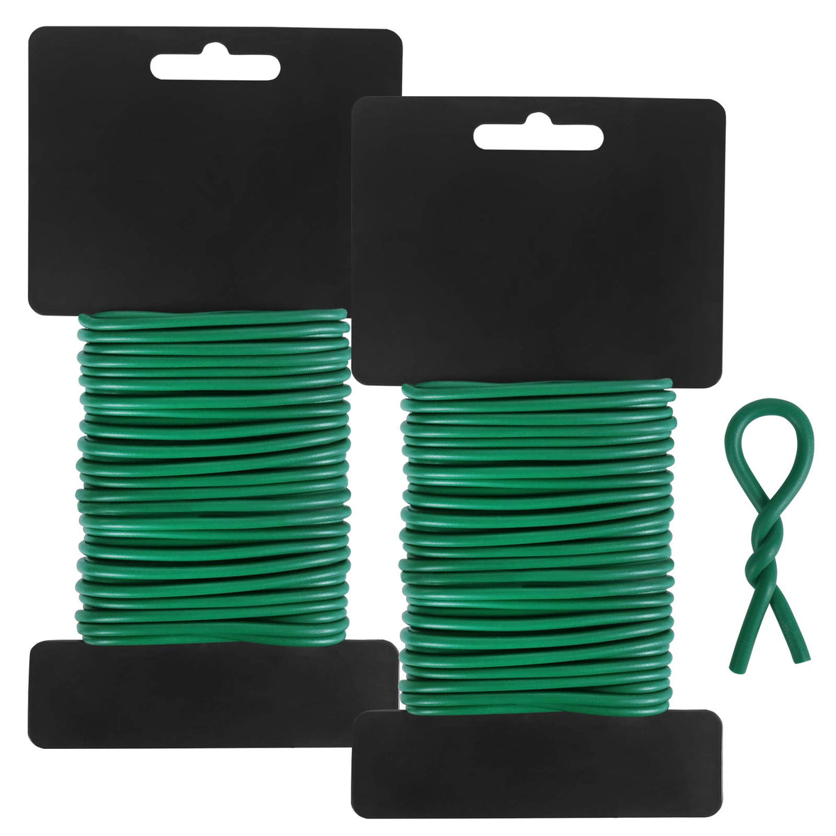 Tenn Well 2Pk 52ft 3.5mm Garden Wire Ties for Climbing Plants
