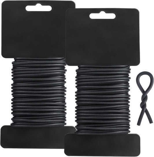 Tenn Well 2Pk 52ft 3.5mm Garden Wire Ties for Climbing Plants