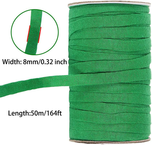 Shintop Plant Ties, 164 Feet 8mm Green Garden Twine for Tomato