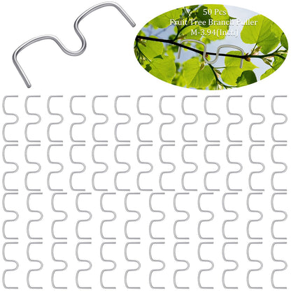 MorningRo 50 Pcs Fruit Tree Limb Spreaders Branch Bender, M-5.12(inch)