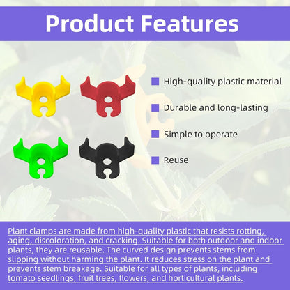200 Pack Plant Training Clips, 90 Degrees Plant Stem Bender