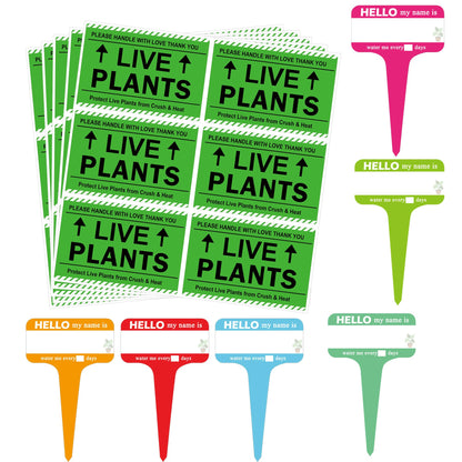 Plant Name PVC Card Plant Labels Plant Care Name Tags Plant