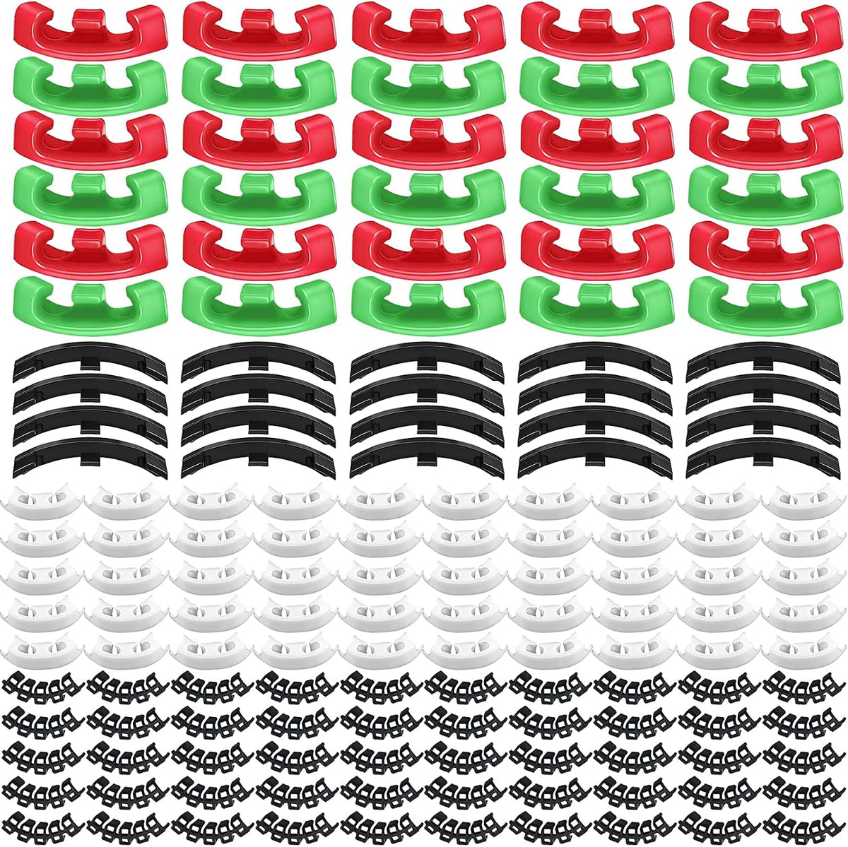 150 Pcs Low Stress Training Clips 90 Degree Plant Clip Clamp