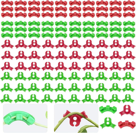 120Pcs Plant Training Clips, Lst Clips for Low Stress Training Plant Stem Support, 90 Degree Angle Plant Clips， Plant Climbing Wall Clips for Plant Gardening Trellis Growth