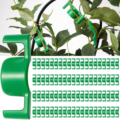 Feekoon 80 Pack LST Plant Training Clips Branch Benders(Green)