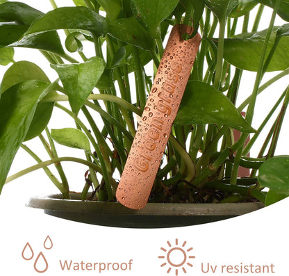 Hotop 30 Pcs 4.5 Inch Copper Plant Tags Metal Tree Tags