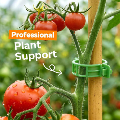 100Pcs Tomato Clips for Climbing Plants Trellis Plant Support Clips