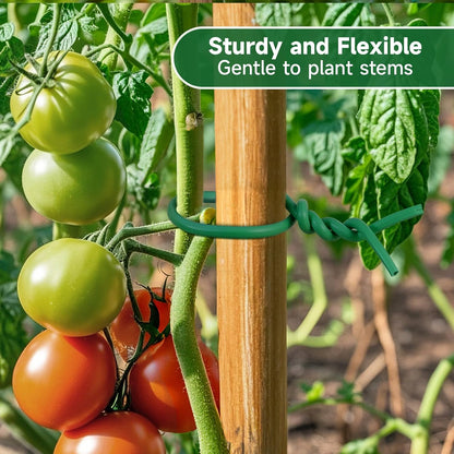 KINGLAKE GARDEN Soft Plant Ties for Support Plant Wire 3.5mm 65.6 Feet
