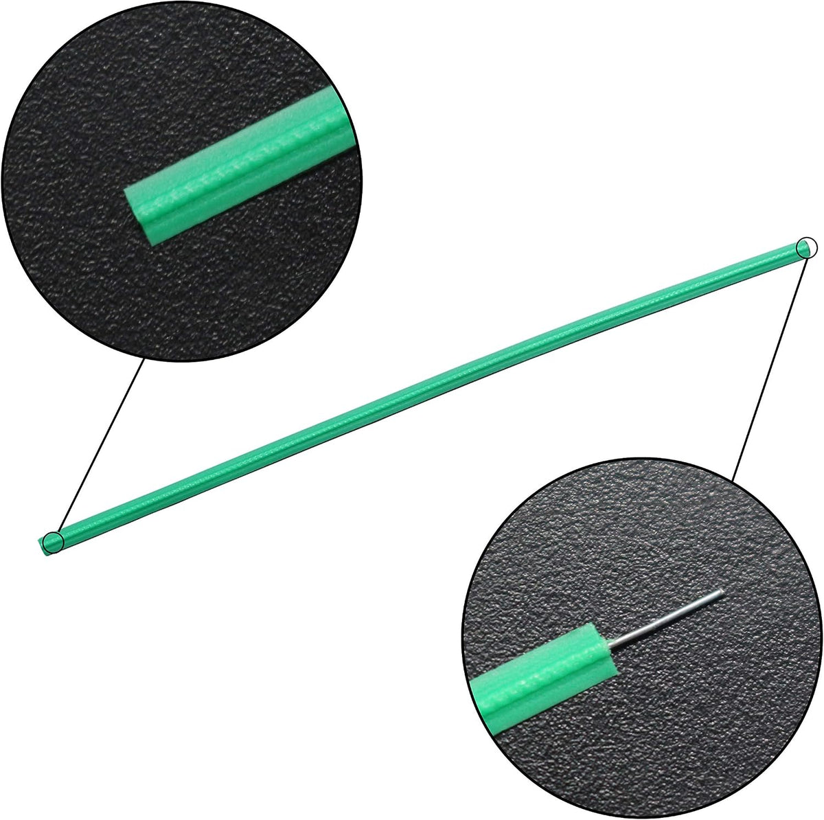 Gardzen 300 Pack 12" Twist Ties Reusable Coated Wire Plant Ties
