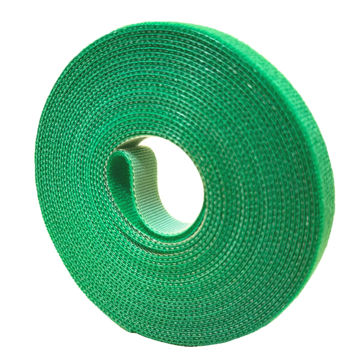 Garden Tie Green Tape, Plant Supports, Gentle On Plants (65.6ft × 0.6 inch, 1 roll, Green)