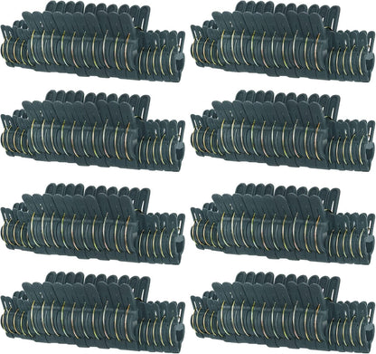 Fasmov 160 Piece Efficient Gardening Plant & Flower Spring Clips - for Supporting or Straightening Plant Stems, Stalks, and Vines