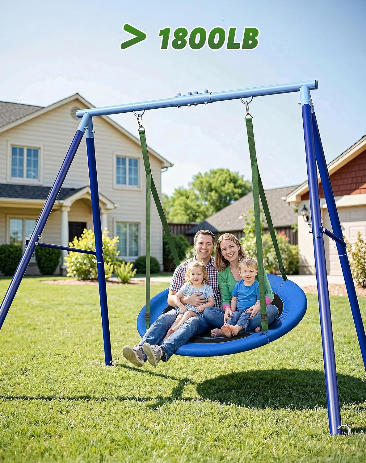 Tree Straps & Accessories - Heavy Duty 1Inch Polyester Webbing, 1800LB | All-Weather Tree Swing Strap, Tether & Plant Ties | Protective Wraps to Protect Bark