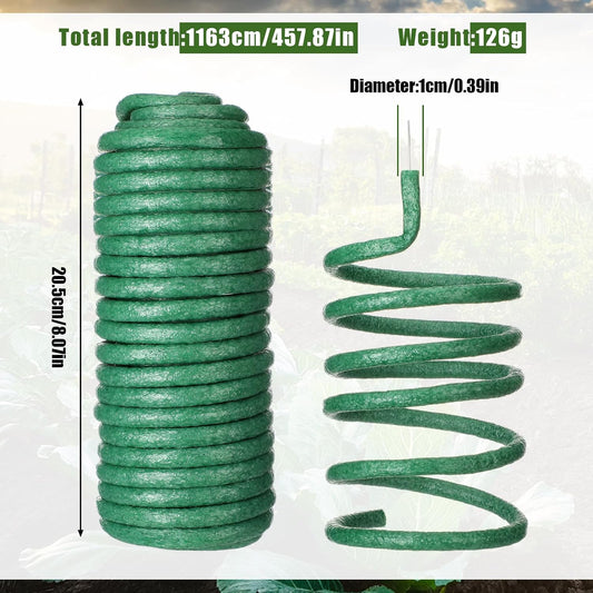 Frienda 76 ft Soft Plants Ties Flexible Foam Garden Ties 0.39 inch