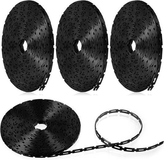 Wesiti 200 Ft Plastic Chain Lock Tree Tie, 1/2 Inch Wide Adjustable