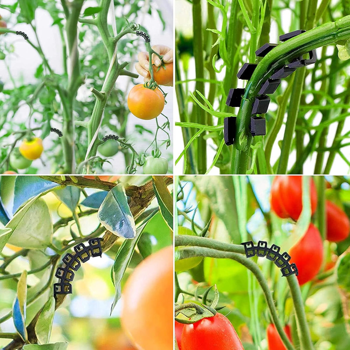 150 Pcs Low Stress Training Clips 90 Degree Plant Clip Clamp