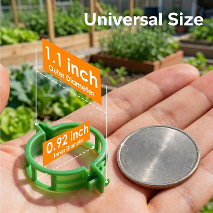 100Pcs Tomato Clips for Climbing Plants Trellis Plant Support Clips