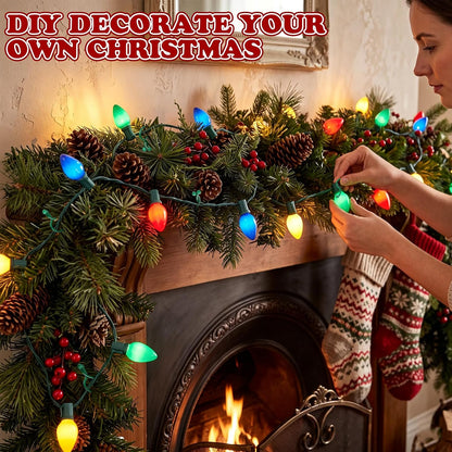 Novabright 300 Pack Twist Type Christmas Tree Branch Light Clip