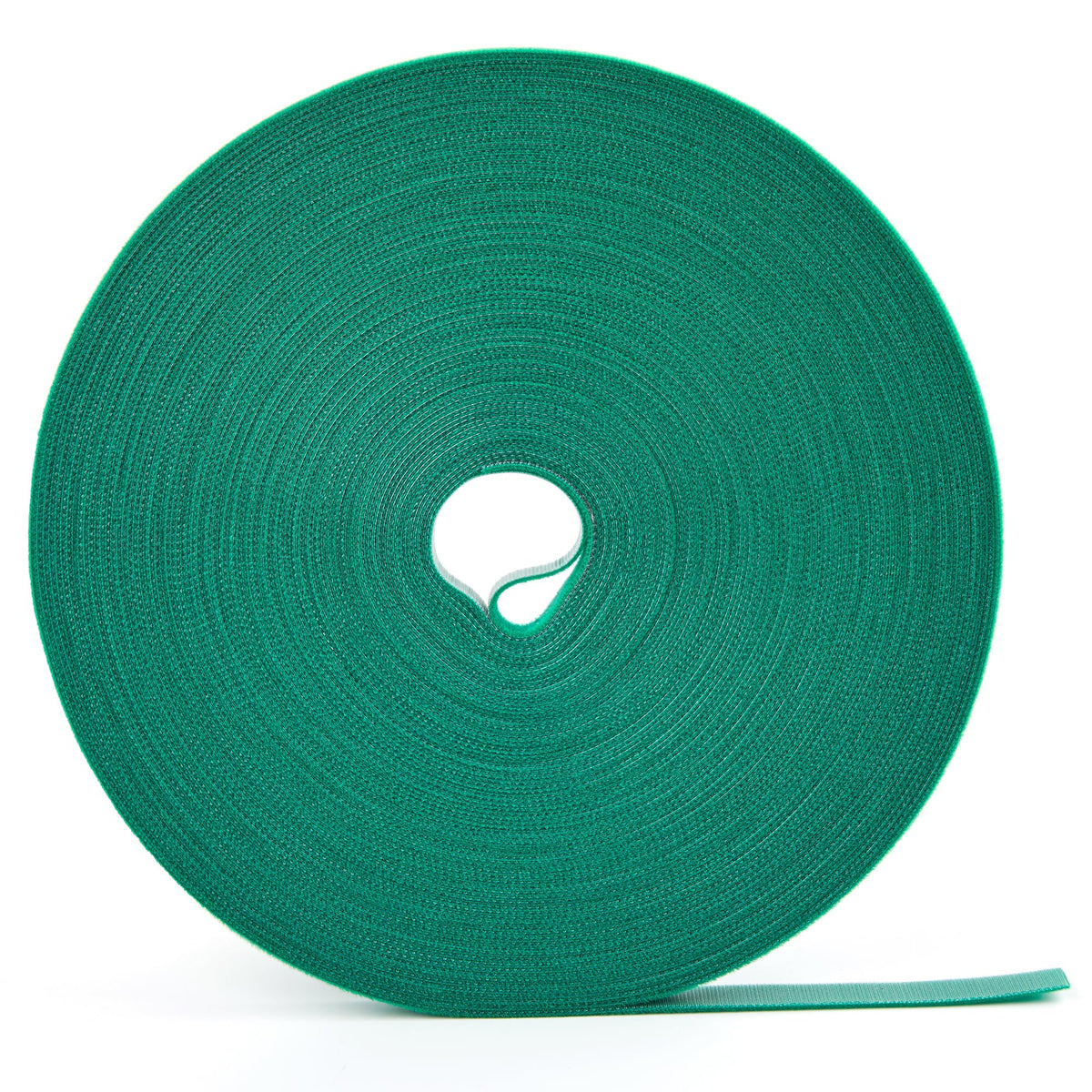 100 ft x 1/2 inch Reusable Plant Ties Roll for Indoor & Outdoor Plants, Non-Toxic Soft Garden Ties, Cut-to-Length Nylon Ties, Gentle Support for Climbing Plants, Tomato Peppers & Vines, Green