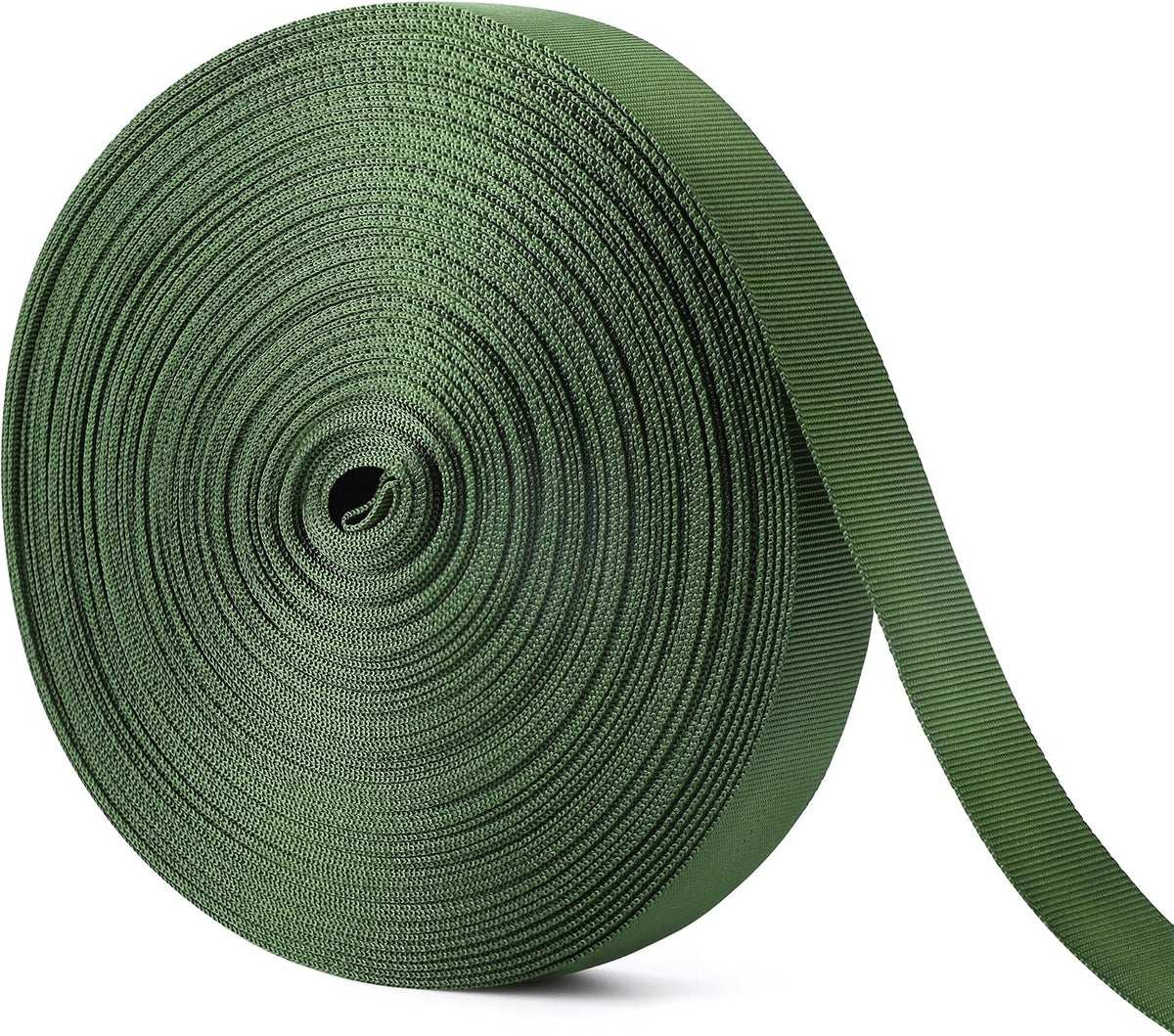 Tree Straps & Accessories - Heavy Duty 1Inch Polyester Webbing, 1800LB | All-Weather Tree Swing Strap, Tether & Plant Ties | Protective Wraps to Protect Bark