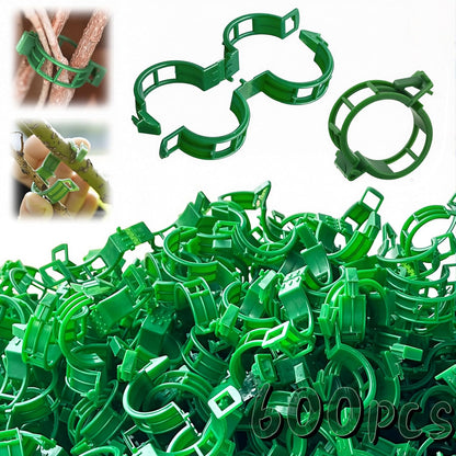 600-Piece Tomato Clips for Climbing Plants, Reusable Trellis Support Set