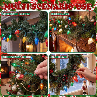 Novabright 300 Pack Twist Type Christmas Tree Branch Light Clip
